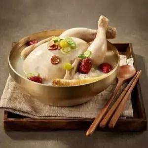 올반 삼계탕 (900g X 4팩) 국내산 닭 신세계푸드 초복 중복 말복 실온보관