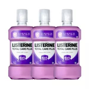 리스테린 토탈케어 플러스 750ml 3개
