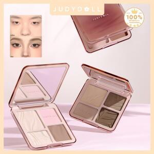 Judydoll 하이라이터 & 컨투어 팔레트, 매트 쉬머, 스컬프트 디파인, 내추럴 피니시, 코 턱라인 초보자