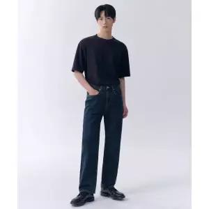 [백화점상품] MUSINSA STANDARD 스트레이트 데님 팬츠 [다크 블루] MMANP0Z05-DU