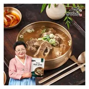 정성곳간 강순의 명인의 뼈 없는 갈비탕 800g 8팩
