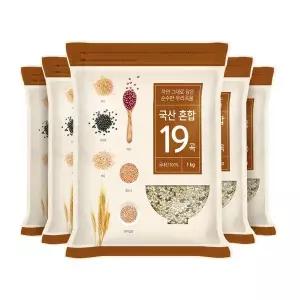 국산 혼합 19곡 5kg (1kgx5봉)