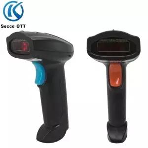 휴대용 Bluetooth 무선 바코드 스캐너 유선 1D 코드 적외선 건 물류 및 창고에