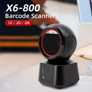 고속 플랫폼 핸즈프리 자동 감지 리더 1D 2D QR 유선 바코드 스캐너 USB 포트 플러그 앤 플레이 윈도우