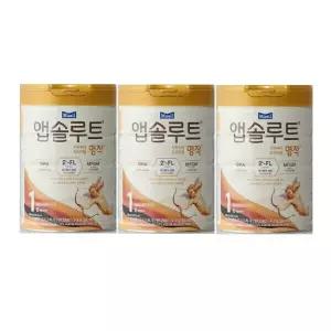 매일유업 앱솔루트명작 2FL 1단계 800g 3캔