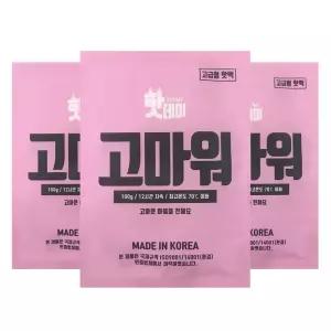 핫데이핫팩 고급형 고마워 100g X 30매 국내생산