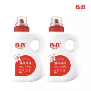 [비앤비]유아 섬유 세탁세제 시그니처 용기 1500ml X2개