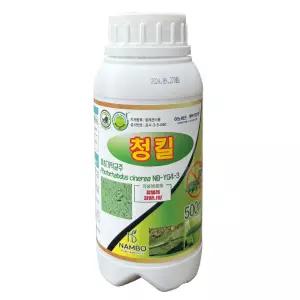 청킬500ml 친환경 살충제 (시험작물-보리 상추 양파 딸기 오이 감자) 파밤나방 감자뿔나방 벌레 해충 약 유기농업자재