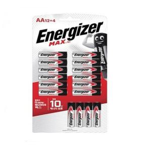 에너자이저 맥스 AA 1.5V 12+4 (16개입)