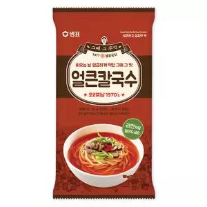 샘표 얼큰 칼국수 101g x 5개