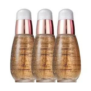 [참존화장품]참존 골든실 24K 순금 미백 주름개선 기능성 앰플 30ml 3개[34694497]