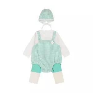 [아가방]체키바디수트바지세트(모자) 01S717512_CJ