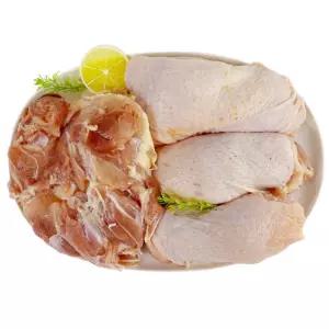 닭정육 2kg 순살 뼈없는 냉동 닭다리살 브라질산 태국산