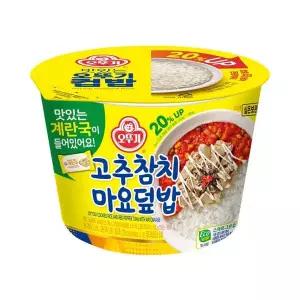 [오뚜기] 컵밥 고추참치 마요덮밥 12개[35130886]