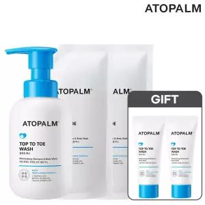아토팜 탑투토워시 200ml+탑투토워시 리필 250mlx2개 (GIF
