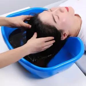 누워서머리감기 환자 머리 감기 간이세발기 감는 도구