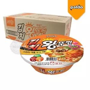 [과자센타]L62-[박스]김치왕뚜껑110g 18입
