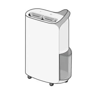 LG 휘센 제습기 DQ205PSVA 듀얼인버터제습기 20L 실버 강력제습 560677