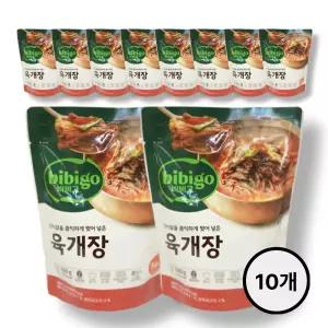 CJ 비비고 육개장 500g 10개