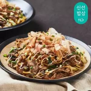 쿡솜씨 우삼겹야끼소바 밀키트 1인분