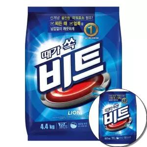 세탁세제 라이온 비트 리필 4.4kg
