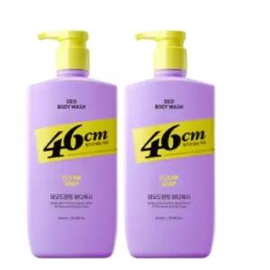 46cm 체취케어 약산성 데오드란트 바디워시 클린솝향 600ml 2개