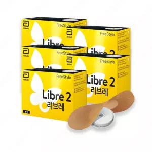 애보트 프리스타일 리브레2 연속 혈당측정기 5개 (70일) +패치