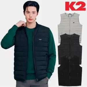 [롯데백화점]케이투 K2 케이투 남성 경량 패딩조끼 이채민착장 시그니처 다운 베스트 KMU24661