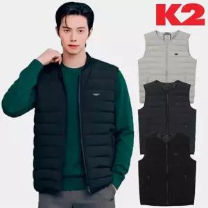 K2 케이투 KMU24661 남성 경량 패딩조끼 이채민착장 시그니처 다운 베스트 LE122