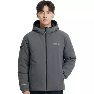 디스커버리 남성 프리마로프트 후드 자켓 DMSS79046-GRD