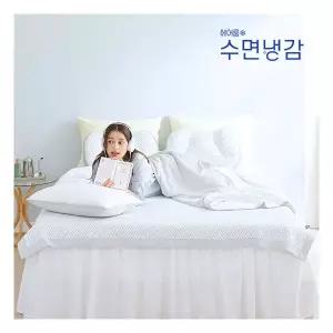에어룸 수면냉감 SS 쿨드론 호텔식 자수 냉감 이불세트(이불1+베개커버1)143609