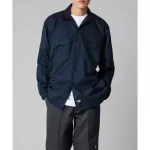 DICKIES 574 워크 셔츠 Dark Navy