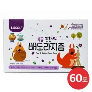 루솔 진한 배도라지즙 100ml x 60개