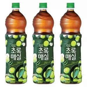 [하프클럽/기타]웅진 초록매실 1.5L x 12PET