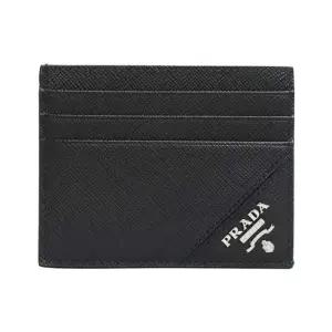 프라다 MUST IT_ 사피아노 레더 카드지갑 블랙 2MC223 QME F0002
