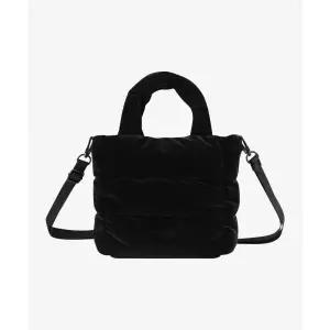 THE NORTH FACE NN2PR68K 화이트라벨 플럼피 토트백 미니 MATT BLACK