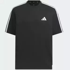 매장정품 아디다스 스 ADIDAS ORIGINALS KF3736 ESSENTIALS PLUS LOOSE FIT 3 STRIPES SINGLE JERSEY 쇼트