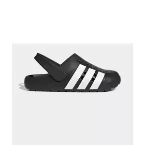 ADIDAS 아딜렛 클로그 2.0 - 블랙:화이트 / JQ8058