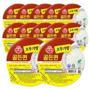 오뚜기밥 골든퀸 210g X 12개 한박스 간편한 즉석밥 쌀밥