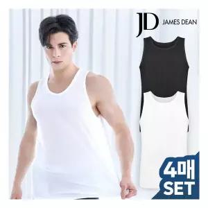 [2+2/제임스딘] 남성 메쉬 기능성 이너 런닝 4PACK