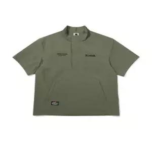 스테디움 클럽 반팔 아노락 KHAKI