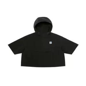 브리즈 반팔 후드 아노락 우먼 BLACK