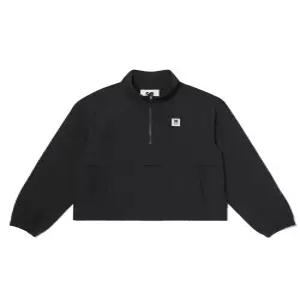 모노크롬 서플렉스 스탠넥 아노락 자켓 우먼 BLACK