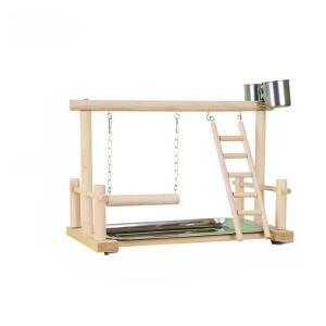 앵무새 놀이터 횟대 농장 스탠드 A형 T90 사다리 케 횃대 65x44x145CM
