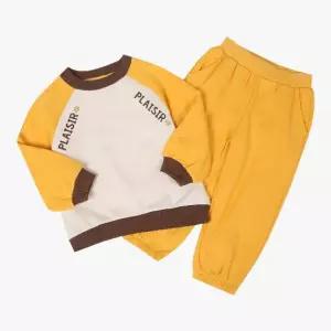 밀리밤 괴정점 배색 융기모 상하세트 MLMS25T64