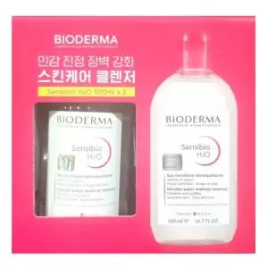 바이오더마 클렌징 워터 센시비오 500ml 2개 코스트