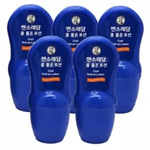 맨소래담 쿨 롤온 로션 50ml 바르는 쿨링 5개