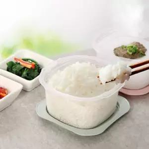 국내생산 전자렌지용 300ml 냉동 밥 보관 용기 밀폐 밥팩 냉장고 정리 반찬통