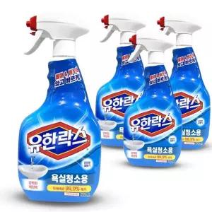 변기 욕실청소 타일 세면대 세제 욕조 찌든때 600ml 4개