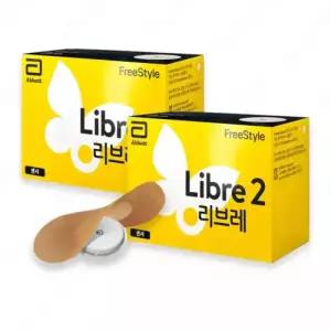 애보트 프리스타일 리브레2 연속 혈당측정기 2개 (28일) +패치